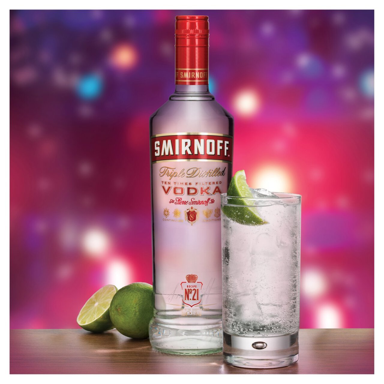vodka smirnoff mesure