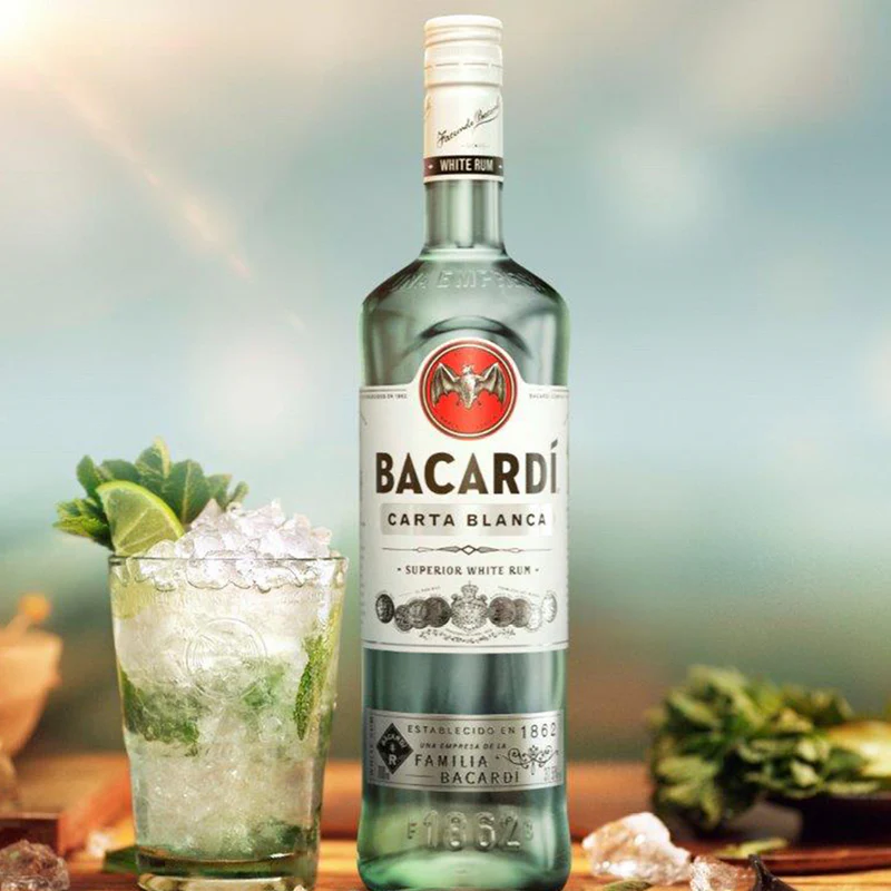 Baccardi blanc mesure